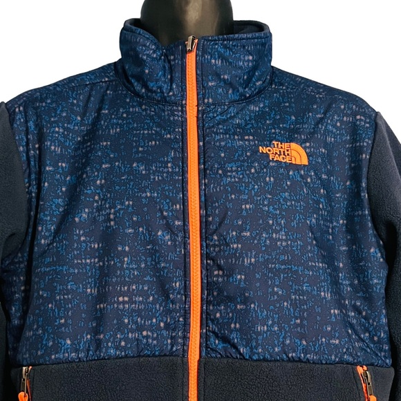 The North Face Coat ~ Blue ~ Size Youth XL 18/20 ~ 1/2 Fleece ~ Full Zip - Picture 2 of 9